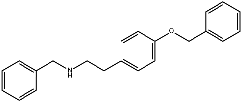 BENZYL-[2-(4-BENZYLOXY-PHENYL)-ETHYL]-AMINE Structural