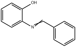 2-(BENZYLIDENEAMINO)PHENOL Structural