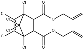 Diallyl 1,4,5,6,7,7-hexachlorobicyclo[2.2.1]hept-5-ene-2,3-dicarboxylate Structural