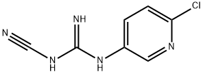 N-(6-chloropyridin-3-yl)-N'-cyanoguanidine Structural