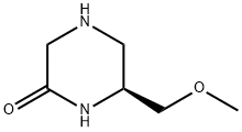 Piperazinone, 6-(methoxymethyl)-, (6S)- (9CI) Structural