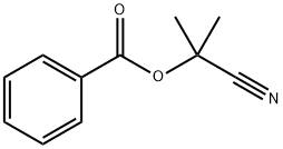 2-CYANOPROPAN-2-YL BENZOATE Structural