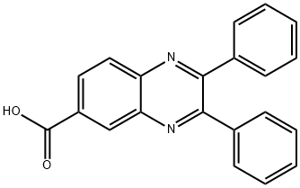 2,3-DIPHENYL-QUINOXALINE-6-CARBOXYLIC ACID Structural