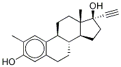 2-Methyl Ethynyl Estradiol Structural