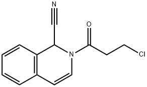 2-(3-CHLOROPROPANOYL)-1,2-DIHYDROISOQUINOLINE-1-CARBONITRILE