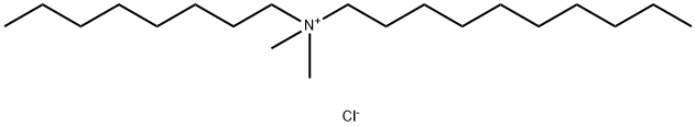 decyldimethyloctylammonium chloride Structural