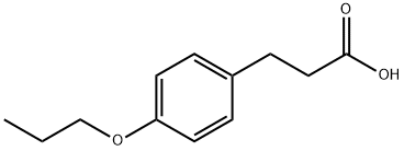 3-(4-PROPOXYPHENYL)PROPIONIC ACID Structural