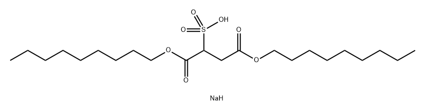 sodium 1,4-dinonyl sulphonatosuccinate  Structural