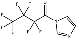 N-Heptafluorobutyrylimidazole Structural