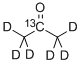 Acetone-2-13C,d6 Structural