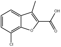 7-CHLORO-3-METHYL-BENZOFURAN-2-CARBOXYLIC ACID