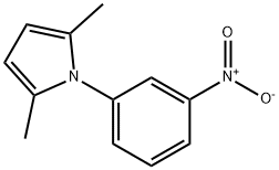 1-(3-NITROPHENYL)-2,5-DIMETHYLPYRROLE Structural