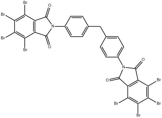 N,N'-(methylenedi-p-phenylene)bis[3,4,5,6,-tetrabromophthalimide]  