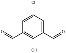 2,6-DIFORMYL-4-CHLOROPHENOL Structural