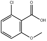 2-chloro-6-methoxybenzoic acid  Structural