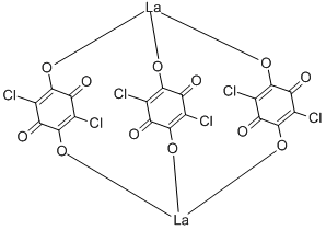 CHLORANILIC ACID LANTHANUM SALT Structural