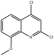 2,4-DICHLORO-8-METHOXYQUINOLINE Structural