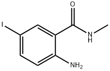 2-Amino-5-iodo-N-methylbenzamide Structural