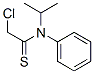 Ethanethioamide,  2-chloro-N-(1-methylethyl)-N-phenyl- Structural