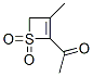Ketone, methyl 3-methyl-2H-thiet-4-yl, S,S-dioxide (8CI) Structural
