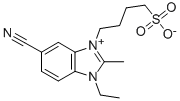 5-CYANO-1-ETHYL-2-METHYL-3-(4-SULFOBUTYL)BENZIMIDAZOLIUM BETAINE