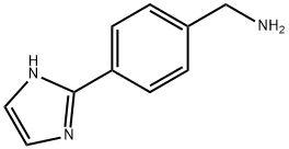 4-(1H-IMIDAZOL-2-YL)-BENZYLAMINE Structural