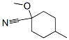 Cyclohexanecarbonitrile, 1-methoxy-4-methyl- (9CI) Structural