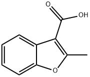 3-BENZOFURANCARBOXYLIC ACID, 2-METHYL- Structural