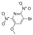 3-BROMO-2,6-BISNITRO-5-METHOXYPYRIDINE Structural Picture