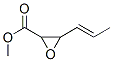 Oxiranecarboxylic acid, 3-(1-propenyl)-, methyl ester (9CI) Structural