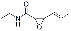 Oxiranecarboxamide, N-ethyl-3-(1-propenyl)- (9CI) Structural