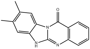 Benzimidazo(2,1-b)quinazolin-12(6H)-one, 8,9-dimethyl-