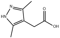 (3,5-DIMETHYL-1H-PYRAZOL-4-YL)ACETIC ACID Structural