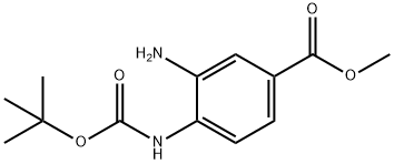 3-AMINO-4-TERT-BUTOXYCARBONYLAMINO-BENZOIC ACID METHYL ESTER