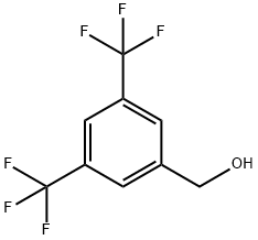 3,5-Bis(trifluoromethyl)benzyl alcohol Structural