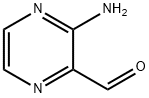 3-aminopyrazine-2-carbaldehyde Structural