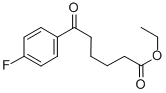 ETHYL-6-(4-FLUOROPHENYL)-6-OXOHEXANOATE Structural