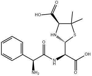 [2R-[2α[R*(R*)],4β]]-α-[(AMinophenylacetyl)aMino]-4-carboxy-5,5-diMethyl-2 Structural