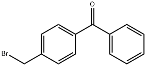 4-(Bromomethyl)benzophenone Structural