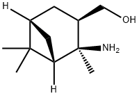 (1S,2S,3R,5S)-(2-AMINO-2,6,6-TRIMETHYL-BICYCLO[3.1.1]HEPT-3-YL)-METHANOL Structural