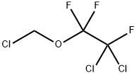 chloromethyl 2,2-dichloro-1,1,2-trifluoroethyl ether Structural