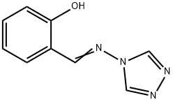 1,2,4-Triazole, 4-salicylideneamino- Structural