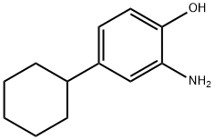 2-AMINO-4-CYCLOHEXYL-PHENOL Structural