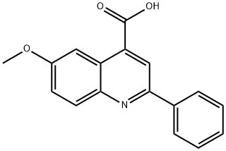 6-METHOXY-2-PHENYL-4-QUINOLINECARBOXYLIC ACID