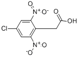 BENZENEACETIC ACID, 4-CHLORO-2,6-DINITRO-