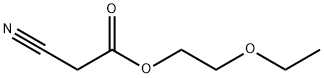 2-Ethoxyethyl cyanoacetate Structural