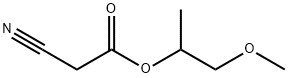 2-METHOXYISOPROPYL CYANOACETATE Structural