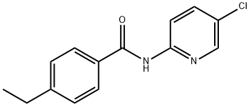 N-(5-CHLORO-2-PYRIDINYL)-4-ETHYL-BENZAMIDE