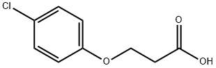 3-(P-CHLOROPHENOXY)PROPIONIC ACID Structural