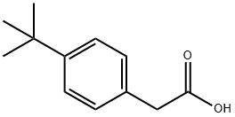 4-TERT-BUTYLPHENYLACETIC ACID Structural